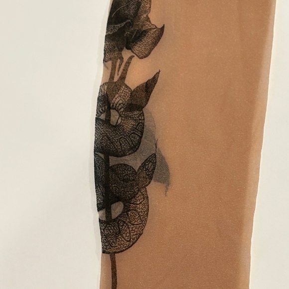 Wolford Special Edition Ink Galya Tights/Stockings - Picture 5 of 6